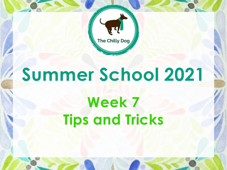 Summer School 2021 | Week 07