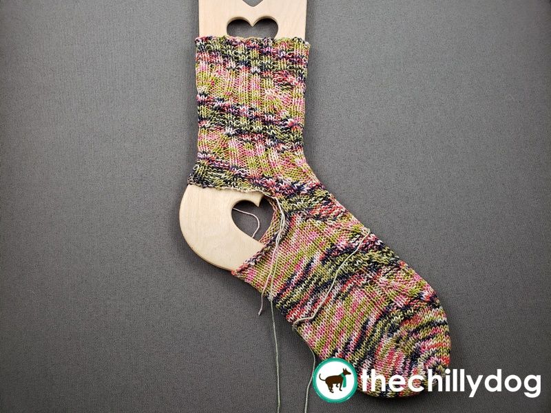 A little forethought can make knitting an afterthought heel even easier.
