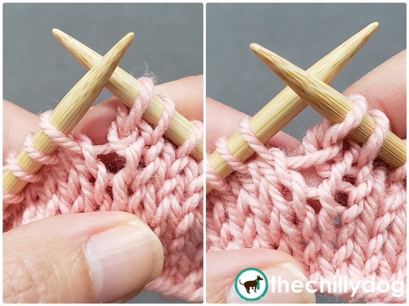 Knit Inc Sampler Squares: Make 1 Left and Make 1 Right