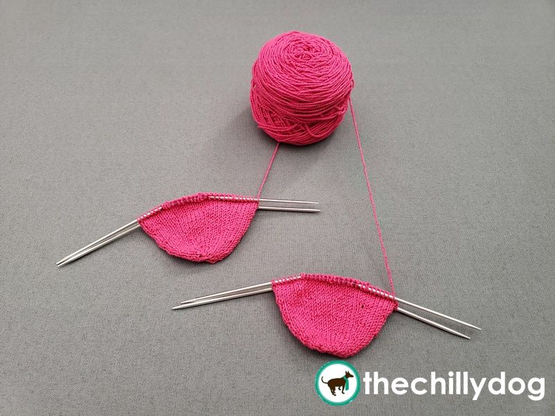 Try knitting your socks side-by-side.