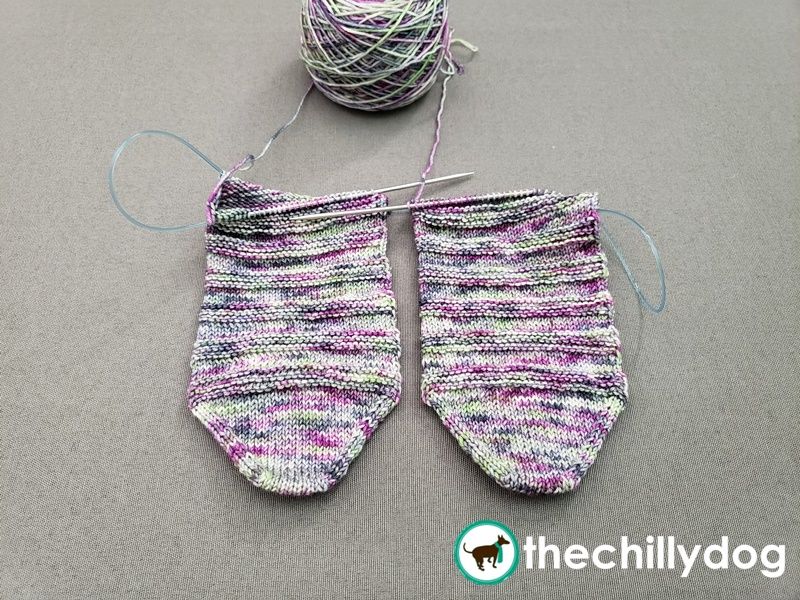 Try knitting your socks two at a time.