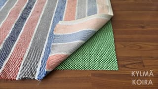 Our favorite pad for handwoven area rugs