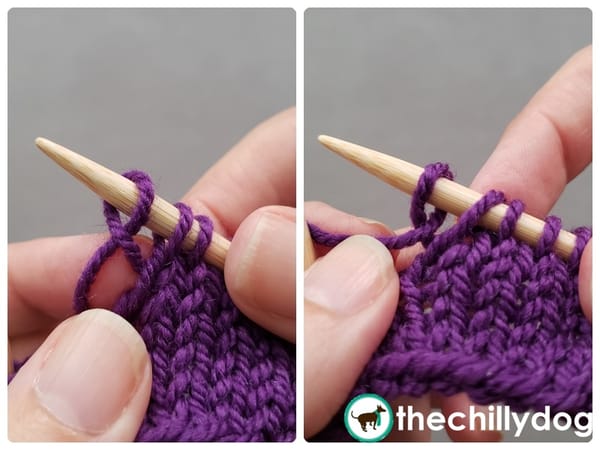 Closed Yarn Overs | Photo Tutorial