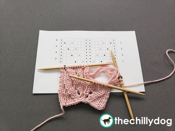 Fixing Knitting Mistakes by Laddering Down Columns-Advanced