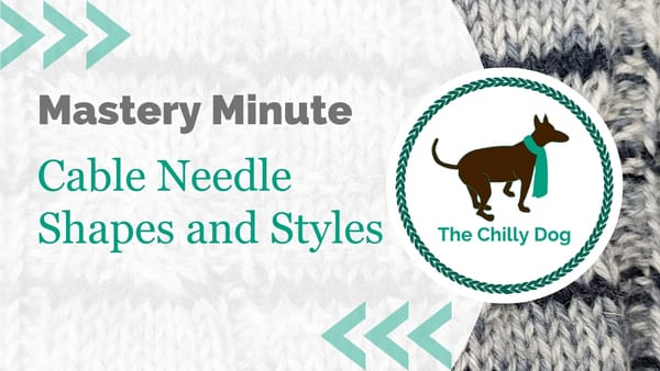 Cable Needle Styles