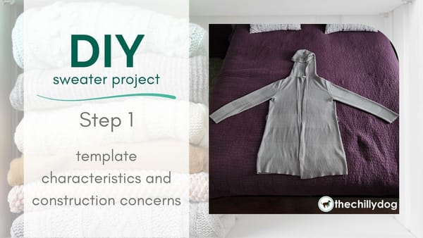 Design it Yourself Sweater Project | Step 1