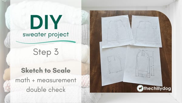 Design it Yourself Sweater Project | Step 3