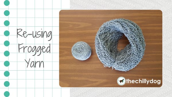 How to Reuse Frogged Yarn