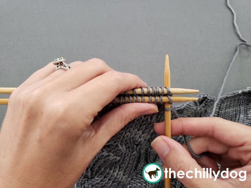 Join two pieces of fabric together as you bind off stitches.