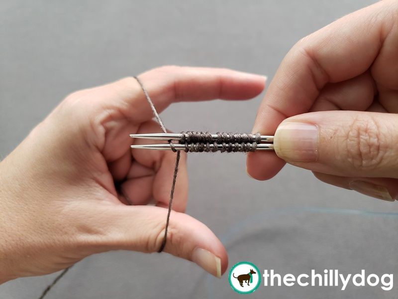 Instead of beginning at the tip of the toe, this method allows you to start at the base of the toe.