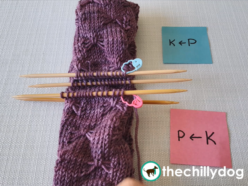 The Kitchener stitch is a neat way to join the ends of tubular pieces.