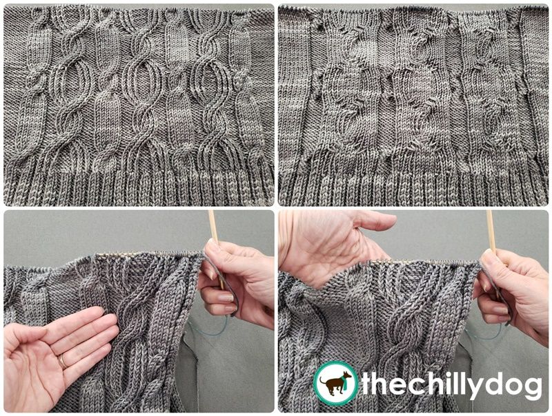 Defining four important knitting terms.