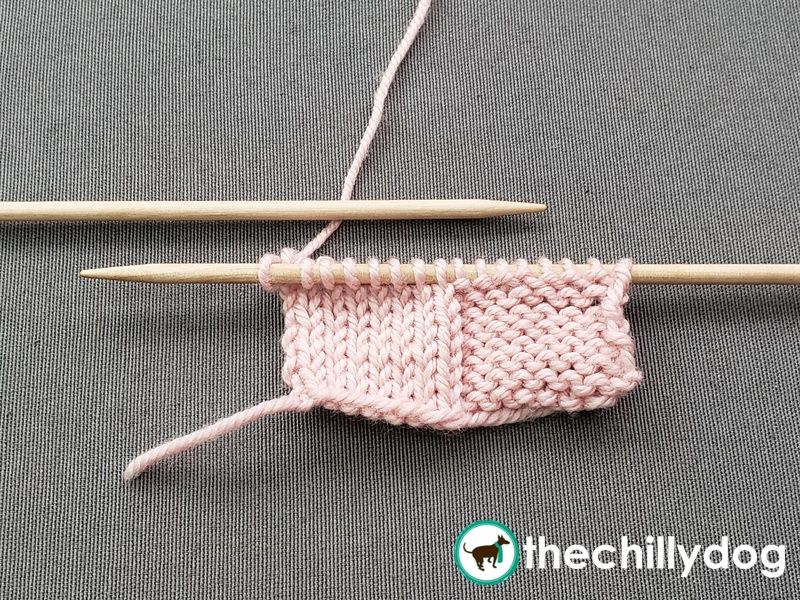 Knitting from left to right allows you to knit without turning your work over.