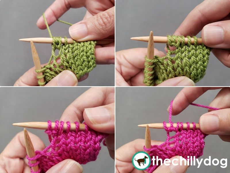 Knit Inc Sampler Squares: Lesson 7