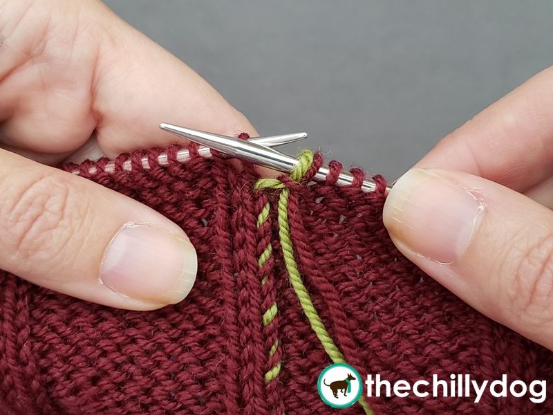 How to join a new yarn when splicing won't work.