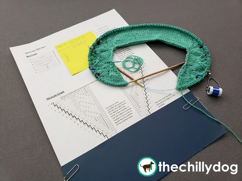 Tracking Your Progress in Complex Knitting Patterns