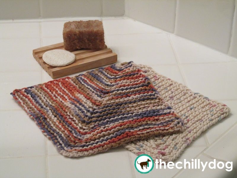 Mitered Washcloth