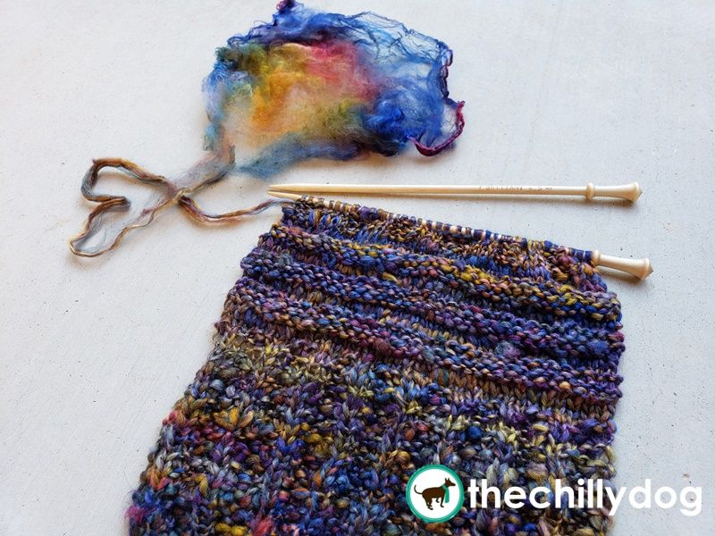 How to Make Yarn from Silk Hankies