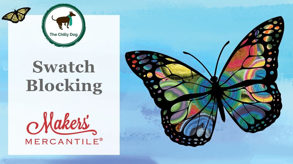 Chasing Butterflies KAL: Swatch Blocking