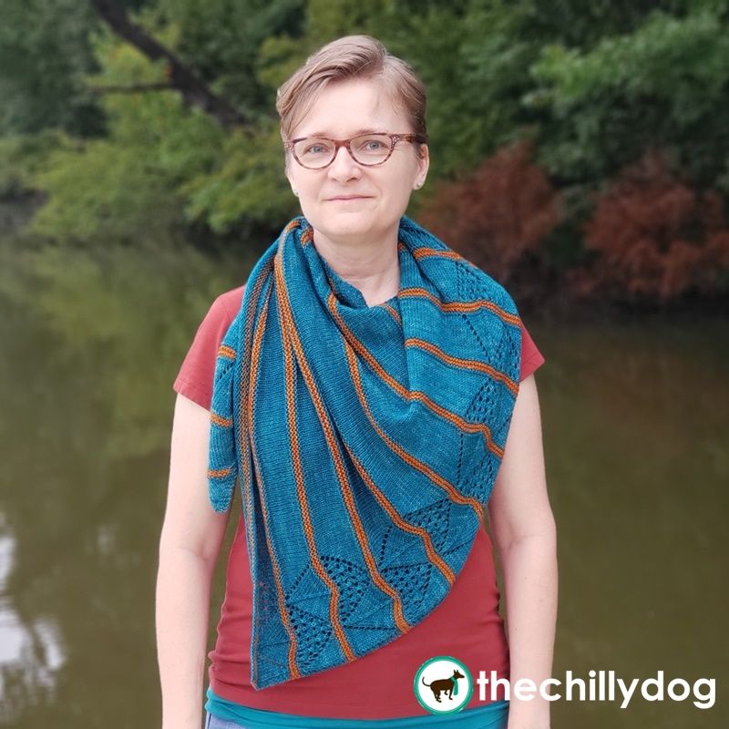 Free Pattern | Duck Pond Shawl