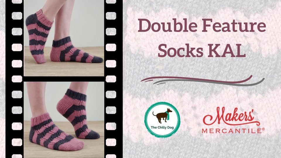 Double Feature Socks KAL | May 2023