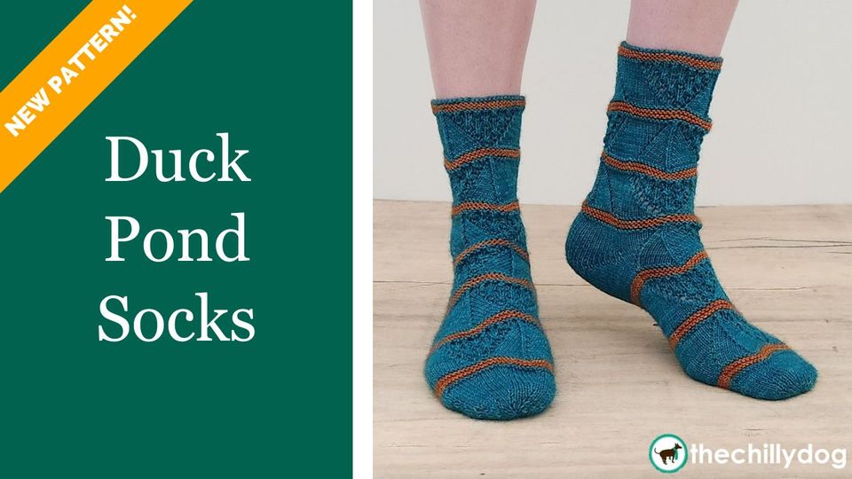 Free Pattern | Duck Pond Socks