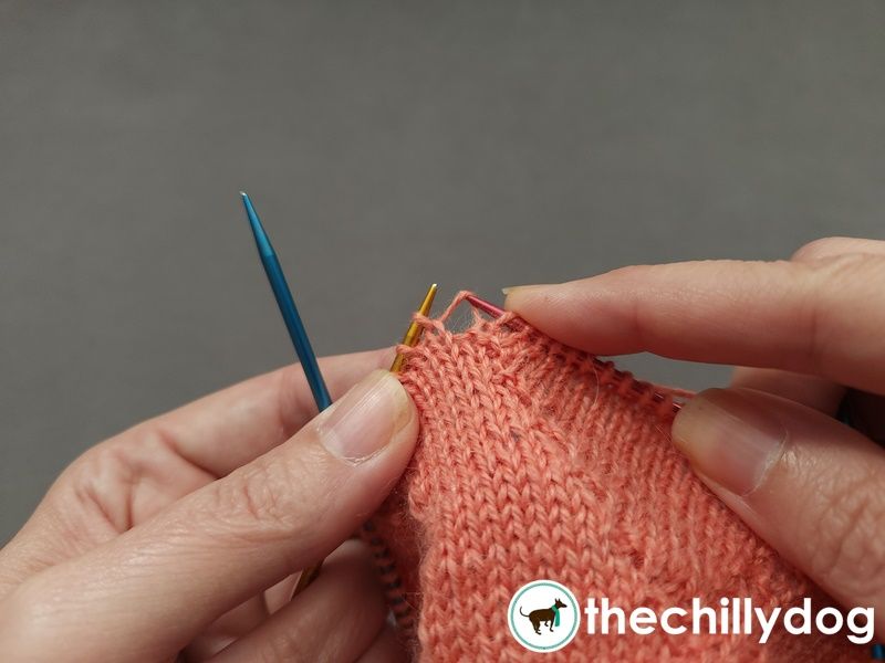 One of the most common ways to increase a stitch in your knitting.