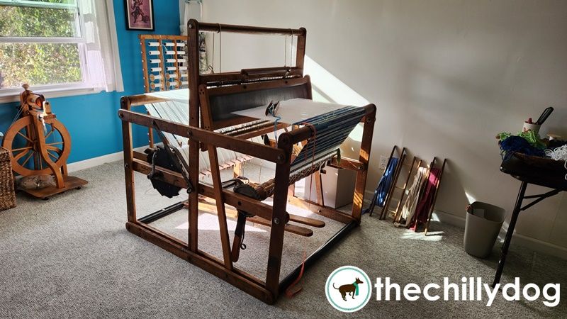 Introducing Ukki, the rug loom built by my grandpa.