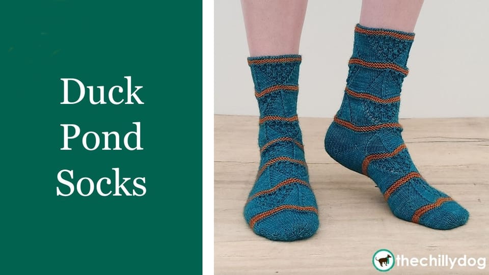 Free Pattern | Duck Pond Socks