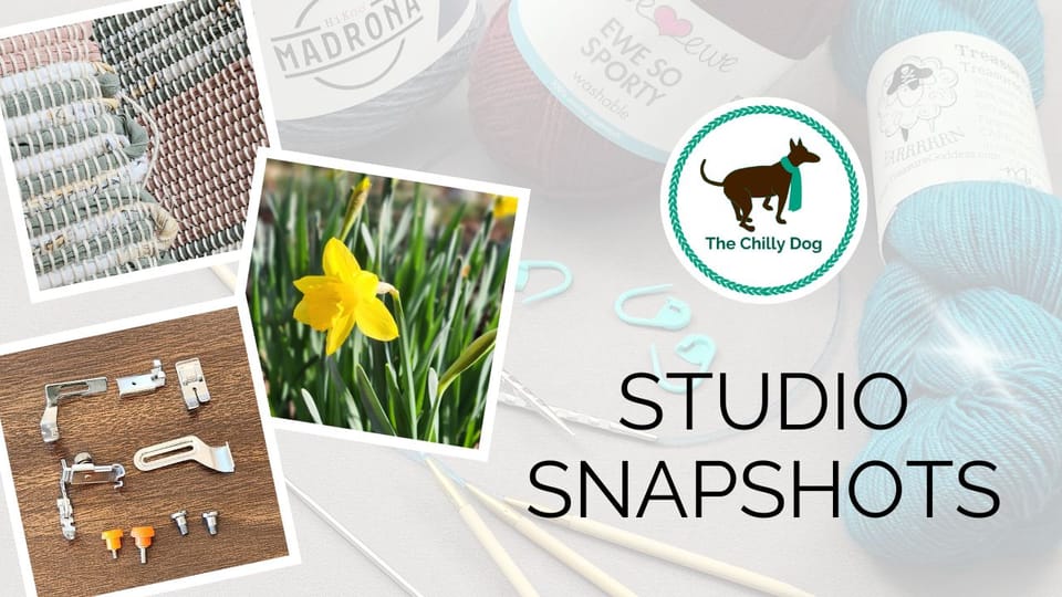 Studio Snapshots | Spring, Strings and Sewing Things