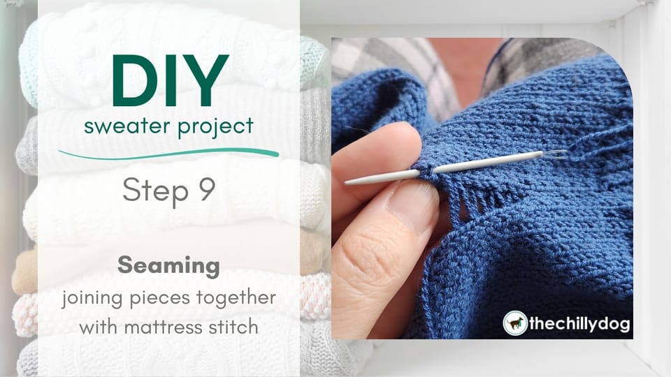 Design it Yourself Sweater Project | Step 9
